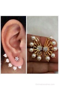JNB Jewellers American Diamond Alloy Stud Earring